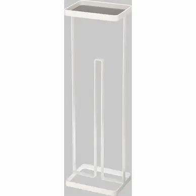 Porte-Papier WC Yamazaki Tower Stand and Tray White Populaire